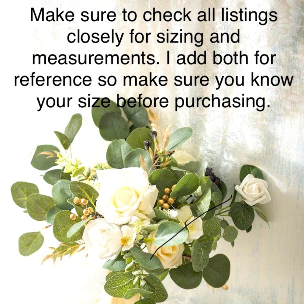Make Sure to Read Listings Carefully and Sizes